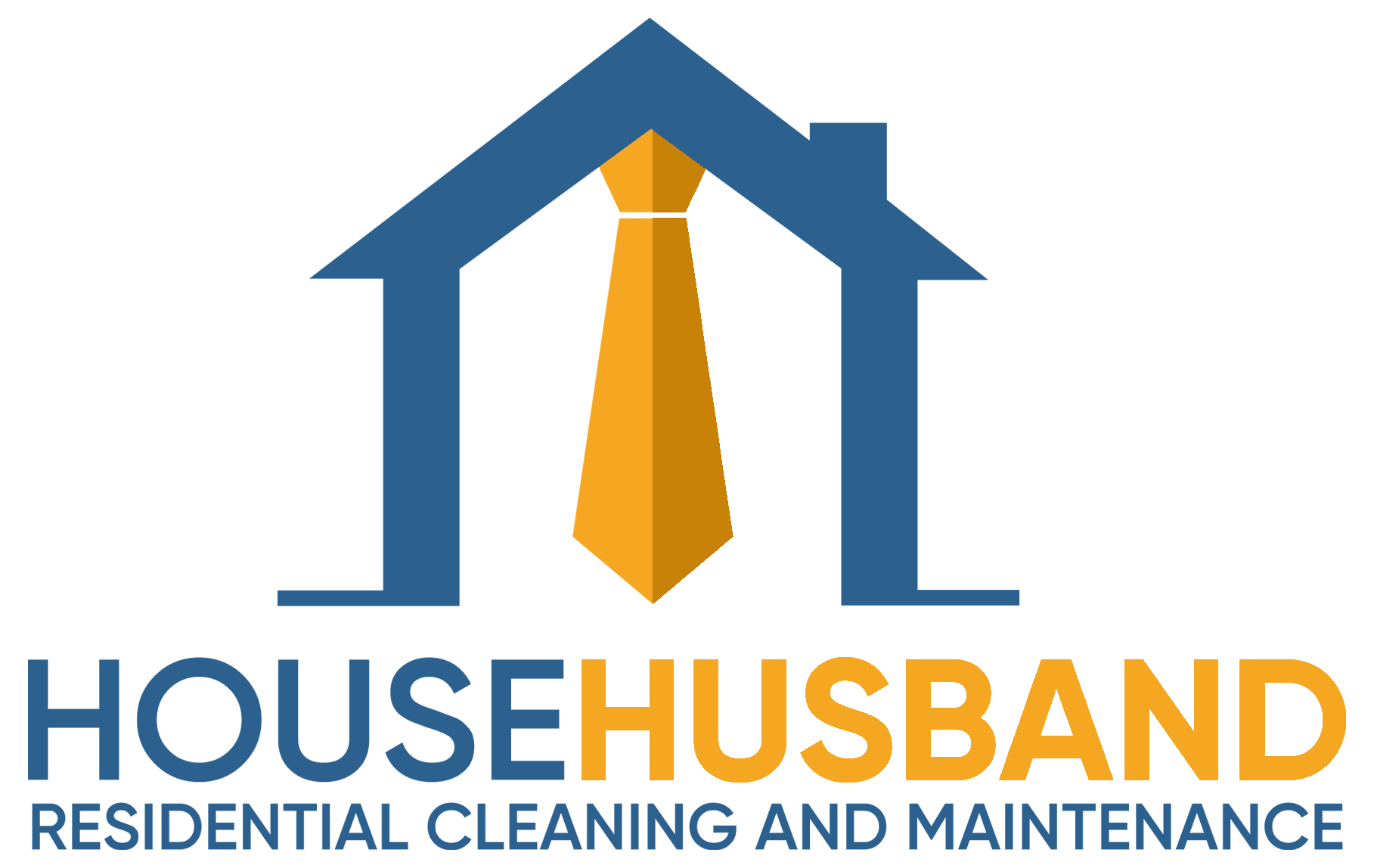 House Husband Residential Cleaning and Maintenance Logo